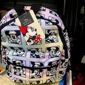 New with tags. Bioworld DISNEY pastel multi colored  mini backpack